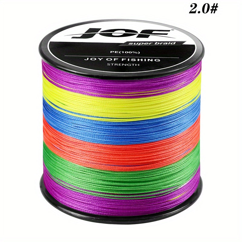 8 Strand Braided Fishing Line Abrasion Resistant Anti Bite for Freshwater Saltwa