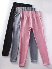 3pcs High Waisted Yoga Leggings Women's Activewear