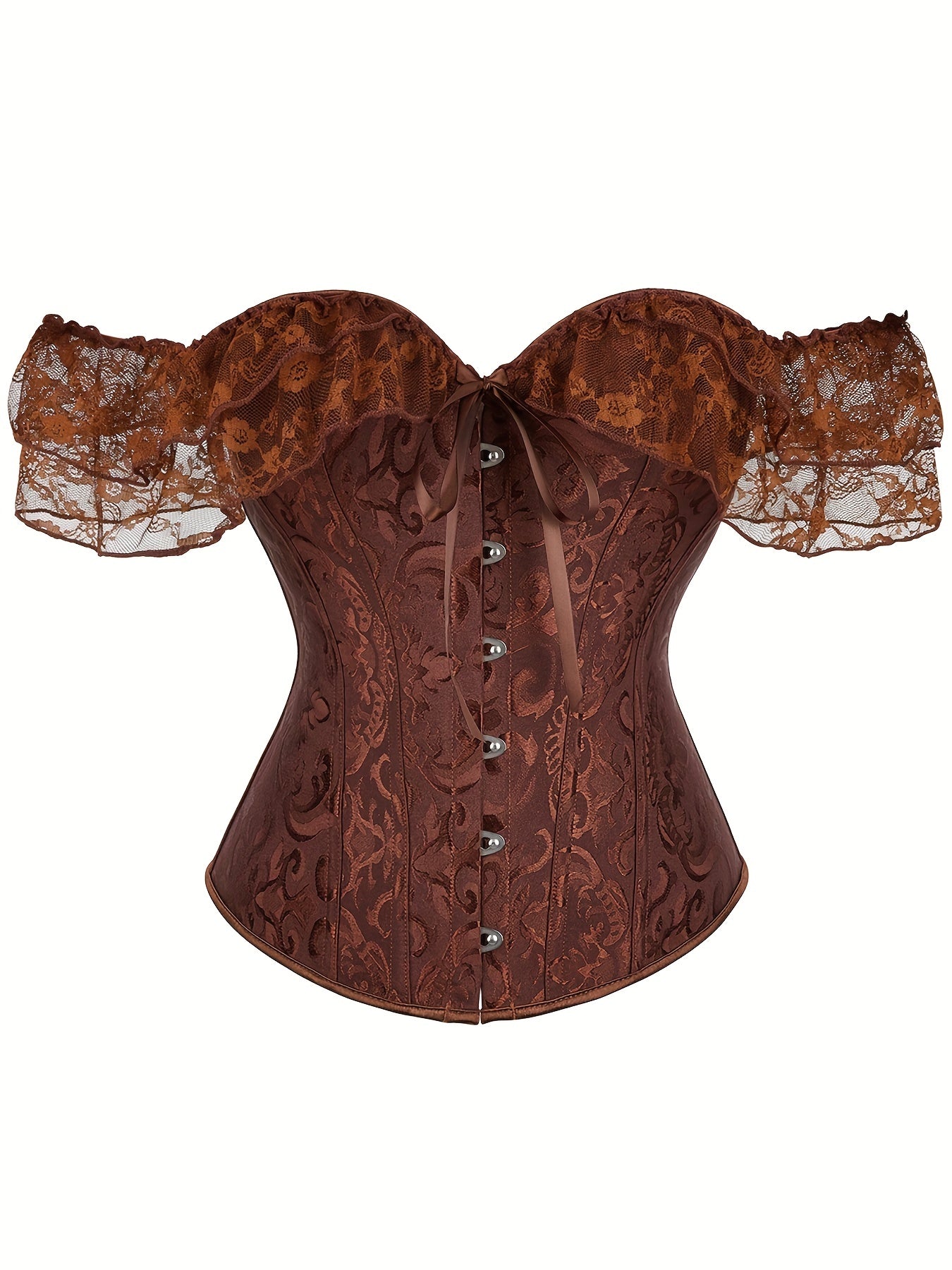 Lace Corset Bustier Tummy Control Body Shaper