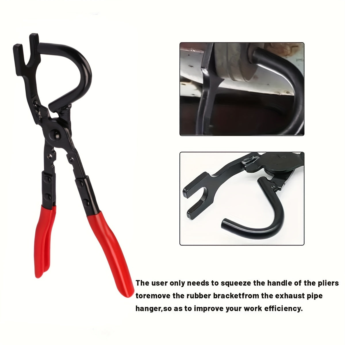 Exhaust Hanger Disassembly Tool - Separates Hanger and Rubber Bracket