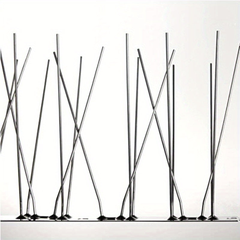 Bird Spikes Set Deters Small Birds Crows & Woodpeckers Roof Fence Window Cover