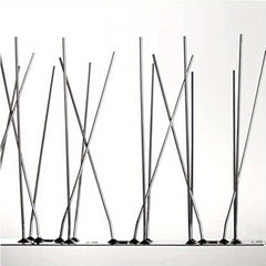 Bird Spikes Set Deters Small Birds Crows & Woodpeckers Roof Fence Window Cover