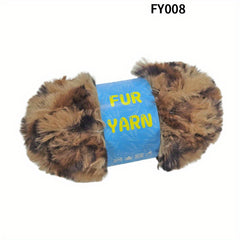 Soft Mink Fur Yarn For DIY Knitting & Crocheting