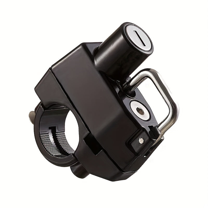 Functional Anti Theft Lock for Motorcycle Helmet