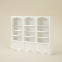 Dollhouse Triple Cabinet Book Shelf Halloween Chrismas Gift