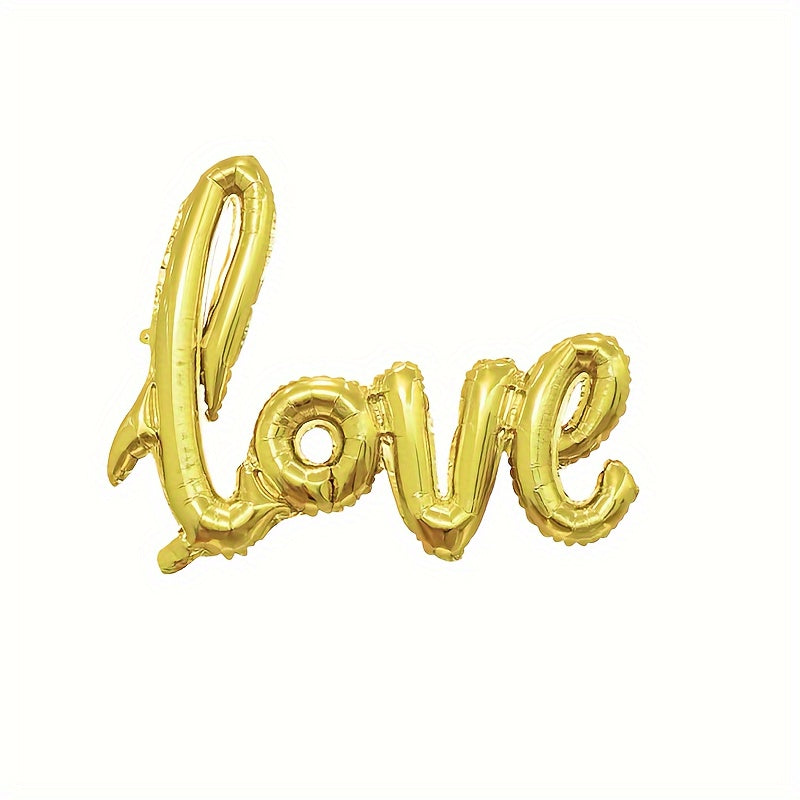 Love Aluminum Film Balloons Wedding Proposal Confessions Birthday Party Decor