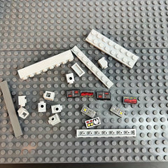 21pcs Console Building Block Ornaments for Halloween and Christmas