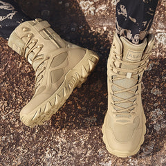 Men's Hiking Boots Wear-Resistant Non-Slip Comfortable Outdoor Shoes