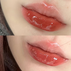 Dewy Mirror Lip Glaze Thick Glossy Plump Lips Moisturizing Lip Gloss