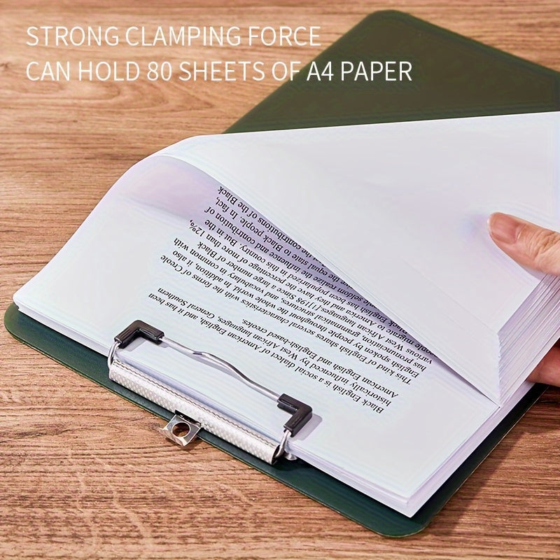 Vintage Waterproof A4 Document Organizer with Single Clip - 50 Packs