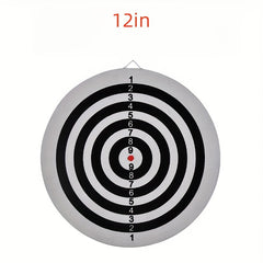 Double Sided Dart Board Set for Indoor Game Entertainment
