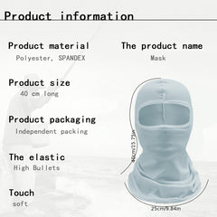 Summer Outdoor Cooling Face Mask Windproof Dustproof UV Protector