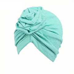 Soft Breathable Sleep Cap for Curly Hair - Adjustable Bath Cap for Girls