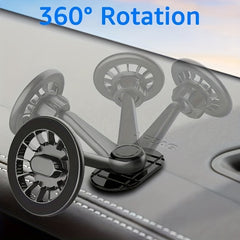 Magnetic Car Phone Mount for iPhone 14 13 12 Pro Max Mini Plus & MagSafe Cases