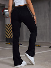 Casual Flared Leg Jeans
