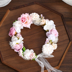 Flower Headband Bridal Wreath Wedding Hair Accessories