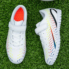 Kids Soccer Cleats Non Slip Athletic Shoes for Outdoor Training