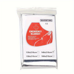 5pcs Outdoor Survival Insulation Blanket Emergency Sunscreen Blanket
