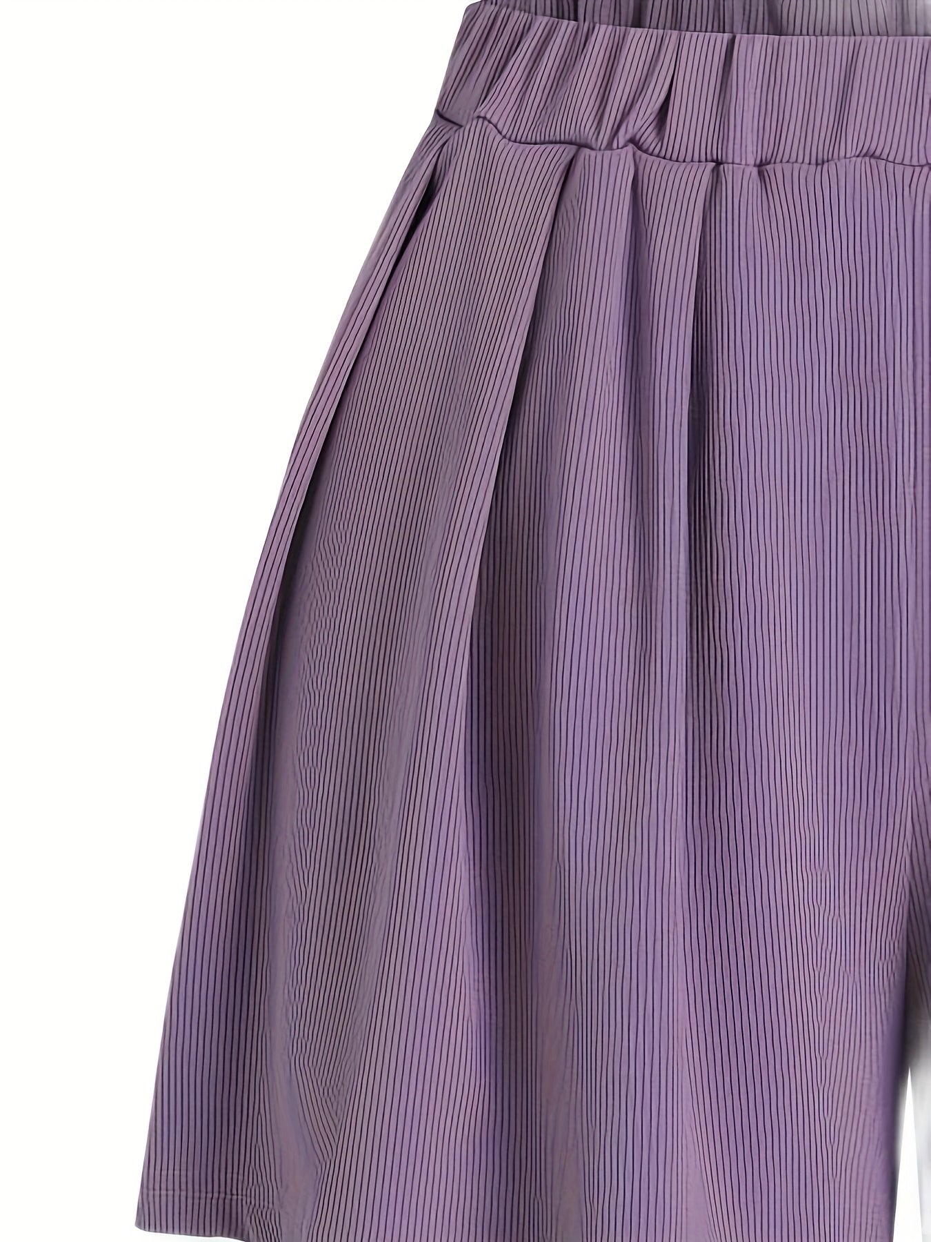Women's Wide Leg Sporty Shorts