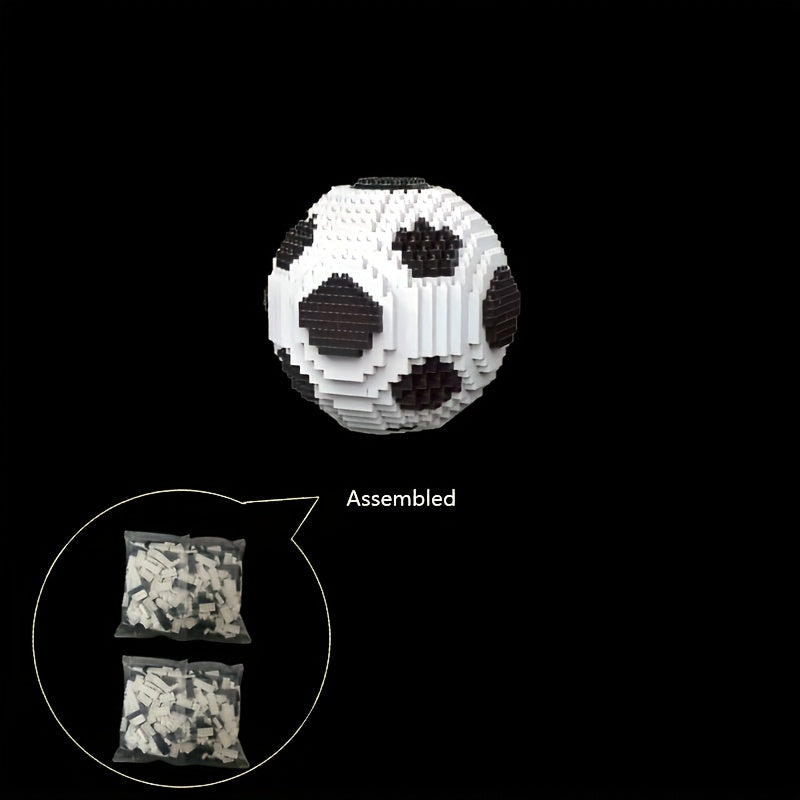 Football Model Mini Building Blocks - Fun Gift Blocks for Ages 14+