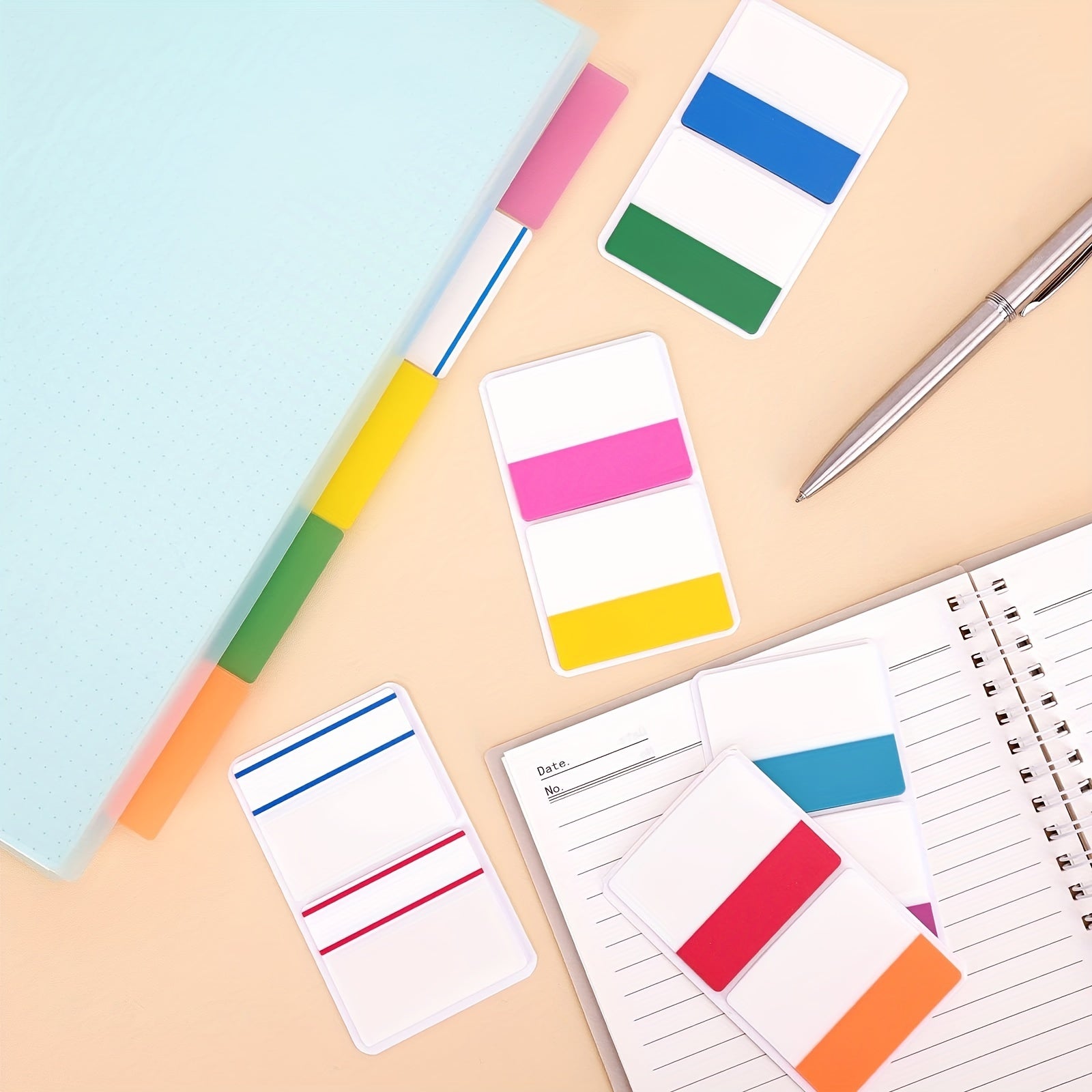 500pcs 5.08cm Writable Sticky Index Tabs Flags