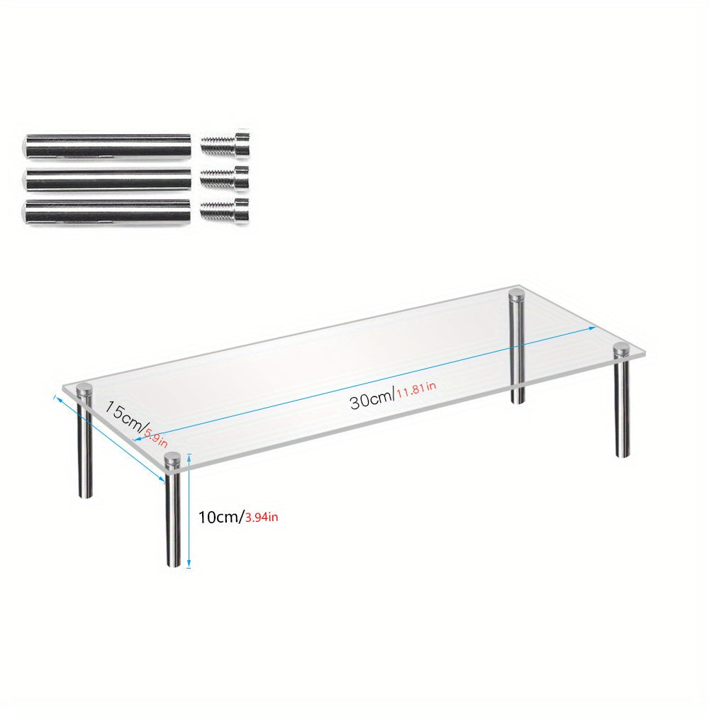 Acrylic Cake Display Stand 3mm Thickness Metal Bracket For Kids