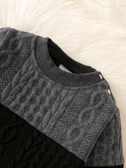 Baby Boys Block Pullover Sweater & Sweatpants Set