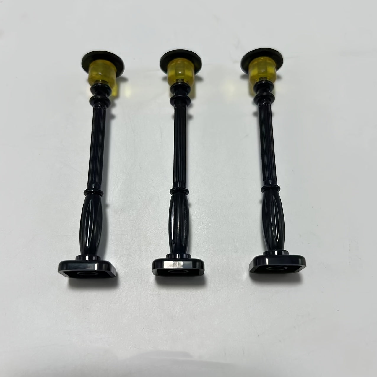 3pcs Street Lamp Building Block Ornaments Halloween Christmas Decor Toy