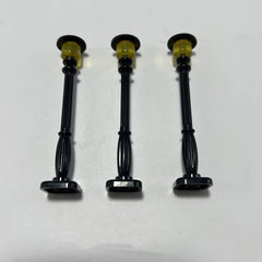 3pcs Street Lamp Building Block Ornaments Halloween Christmas Decor Toy