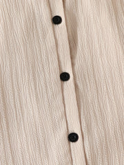 Girls' V-Neck Button Cami Dress