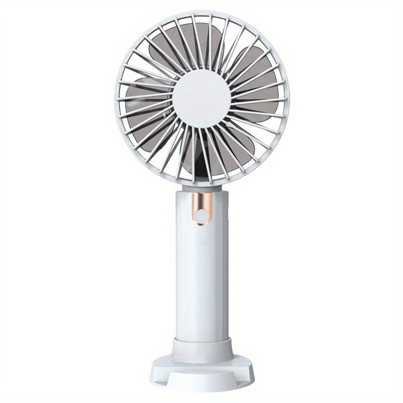 Mini Fan USB Rechargeable 1200mAh Adjustable Small Pocket Fan