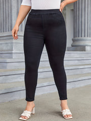 High Rise Stretch Skinny Jeans