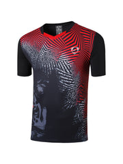 Men's Abstract Pattern Athletic T Shirt