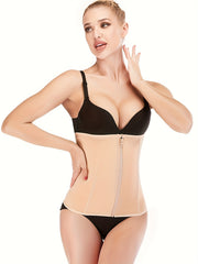 Zipper Waist Trainer Tummy Wrap Slimmer Belly Belt