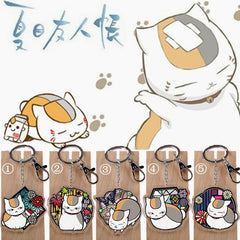 Anime Cat Keychain Acrylic Keyring Cute Schoolbag Accessory