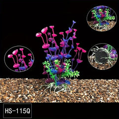 Plastic Artificial Water Plants Fish Tank Decoration Ornament