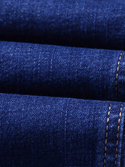 Men's Classic Fit Jeans Semi-formal Medium Stretch Denim Pants