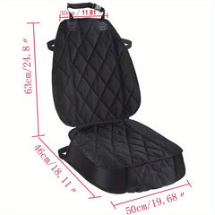 Waterproof Dog Seat Cover for Cars Trucks SUVs Non-slip Hammock Convertible