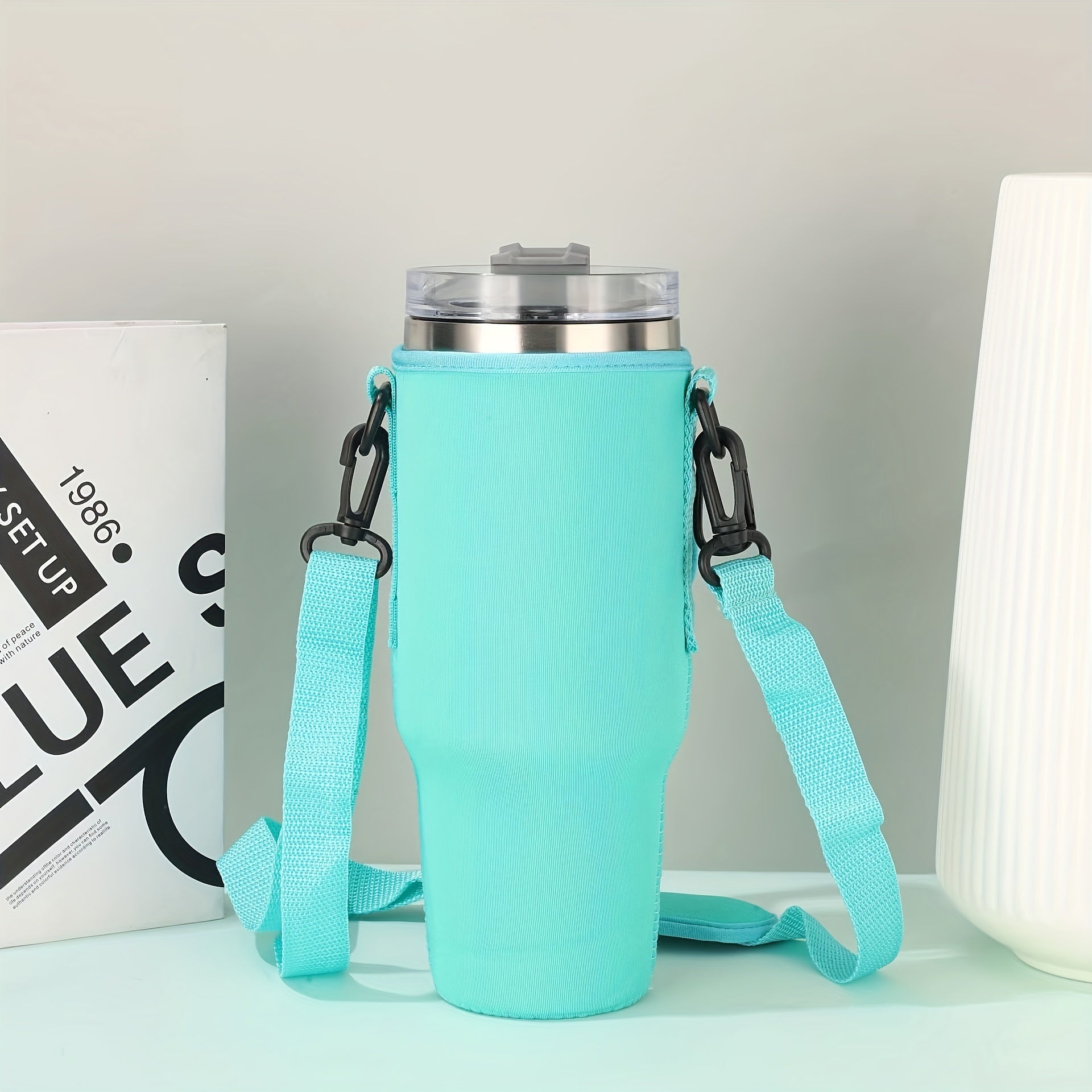 Water Cup Carrier Bag For 40oz Tumbler Bottle Holder Bag