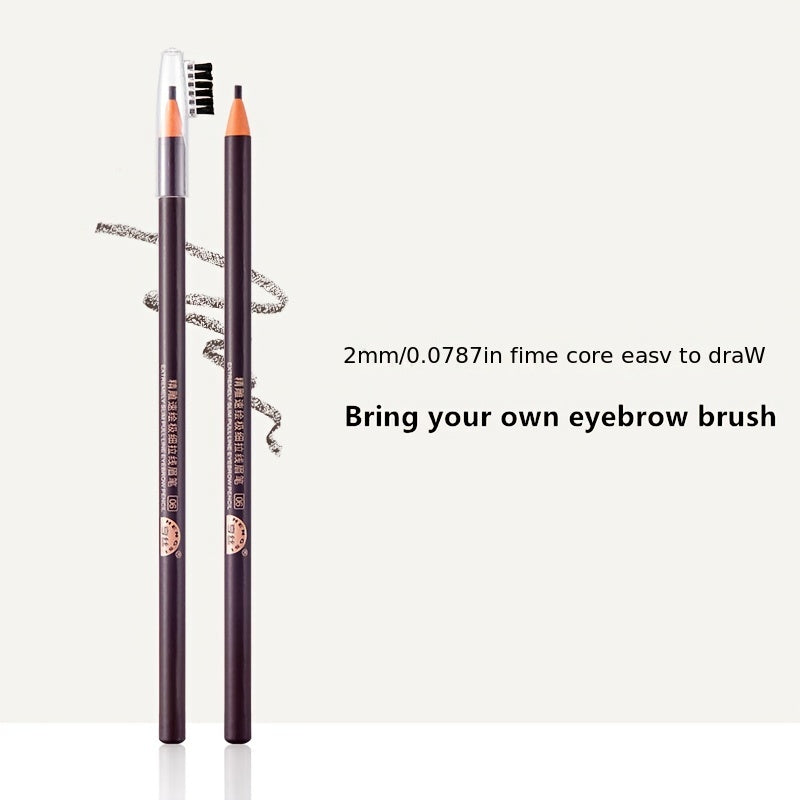 2mm Wild Eyebrow Pencil Waterproof Long Lasting Makeup Pencil