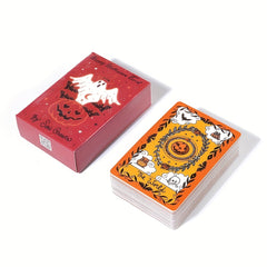 Halloween Tarot Card Deck with Game Instructions QR Code