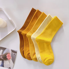 10 Pairs Comfortable Mid Tube Women's Socks