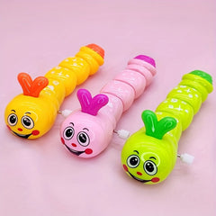 Colorful Clockwork Crawling Toys for Kids, Twistable Bodies, Fun Gift