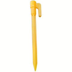 10pcs Outdoor Tent Pegs Plastic Ground Nails for Camping Hiking Tents