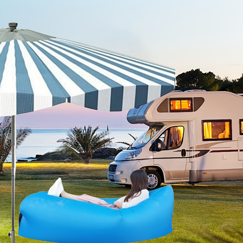 Portable Inflatable Sofa for Outdoor Water Beach Grassland Park
