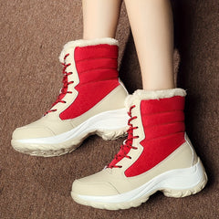 Women's Waterproof Snow Boots Non slip Warm Outdoor Boots
