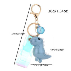 Acrylic Dino Doll Keychain for Boys