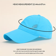 Quick Dry Baseball Cap Mesh Sun Hat for Sports Golf Running Dad Hats
