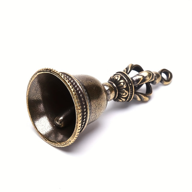 Brass Handicraft Magic Bell Keychain Pendant