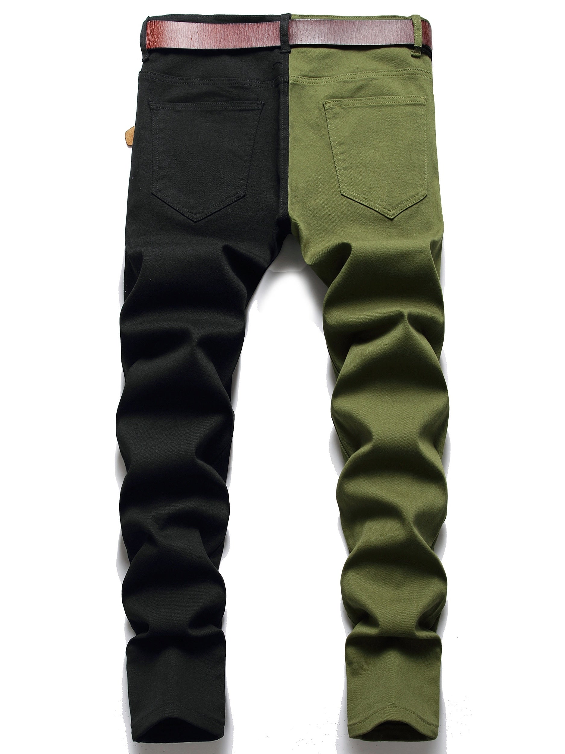 Slim Fit Stretch Jeans Men's Casual Street Style All Seasons